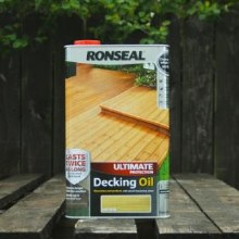 Picture of Ronseal Natural Ultimate Protection Decking Oil 5 Litres